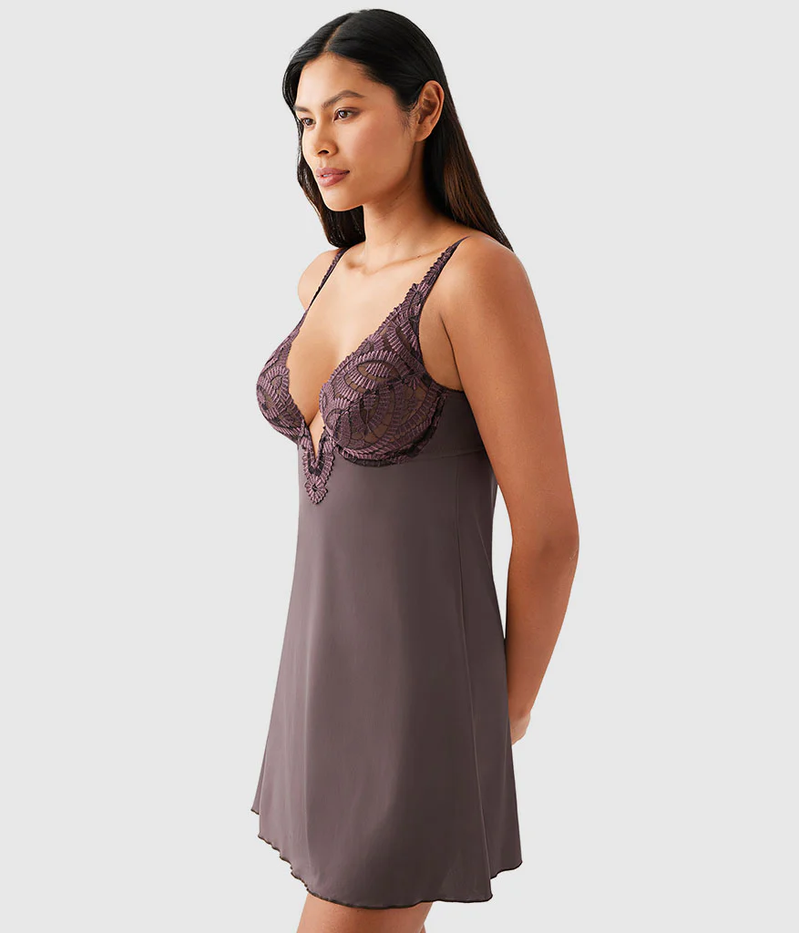After Dark Chemise: Raisin - Image 2