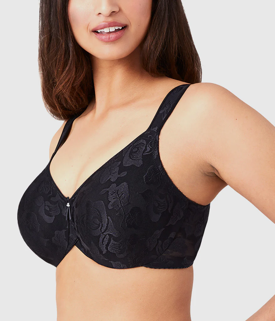 Awareness Underwire Bra: Black - Image 2