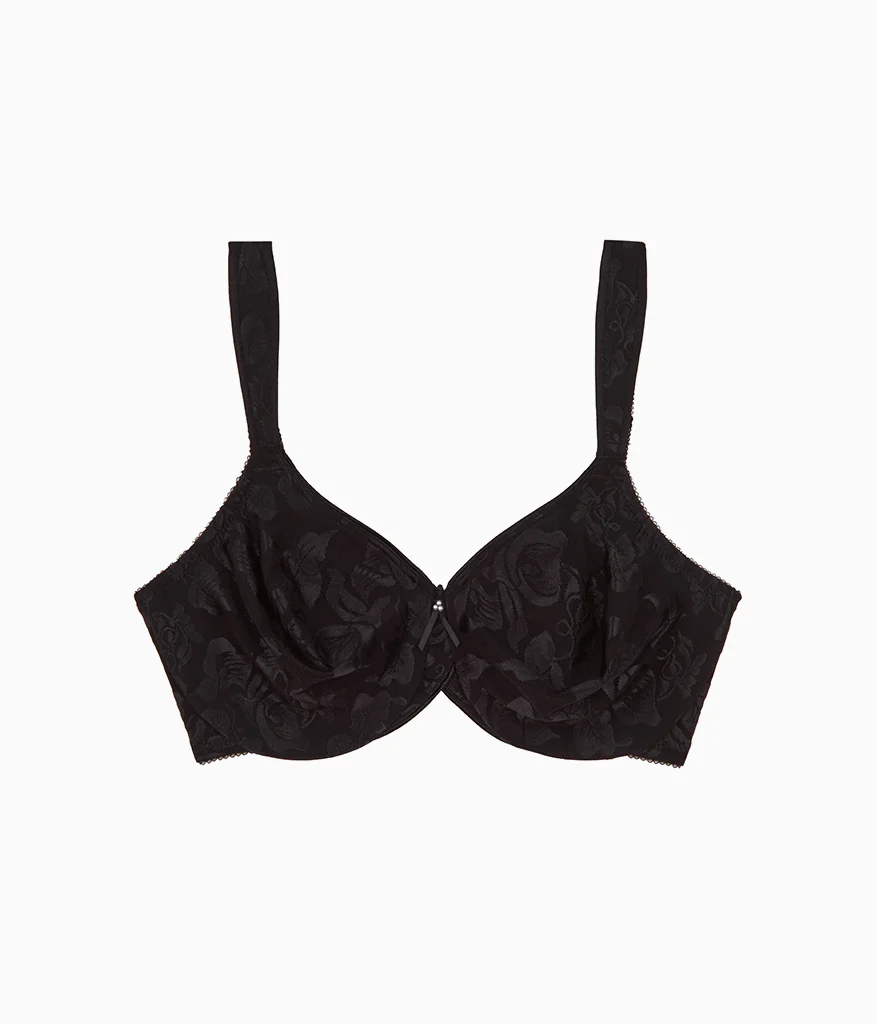 Awareness Underwire Bra: Black - Image 6