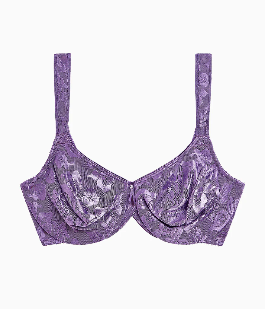 Awareness Underwire Bra: Grape Compote - Image 5
