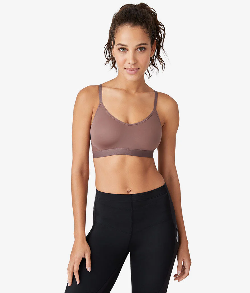 b.active Sport Bralette: Peppercorn - Image 3