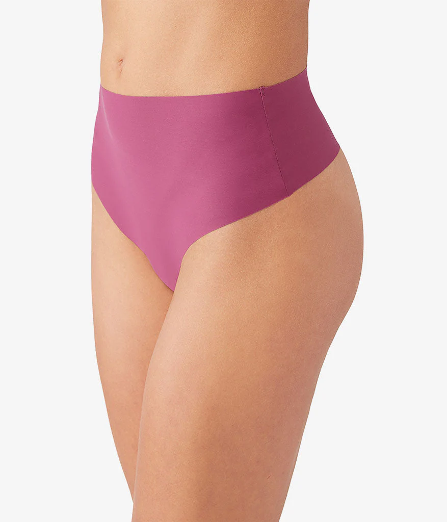 b.bare Hi-Waist Thong: Raspberry Coulis - Image 2