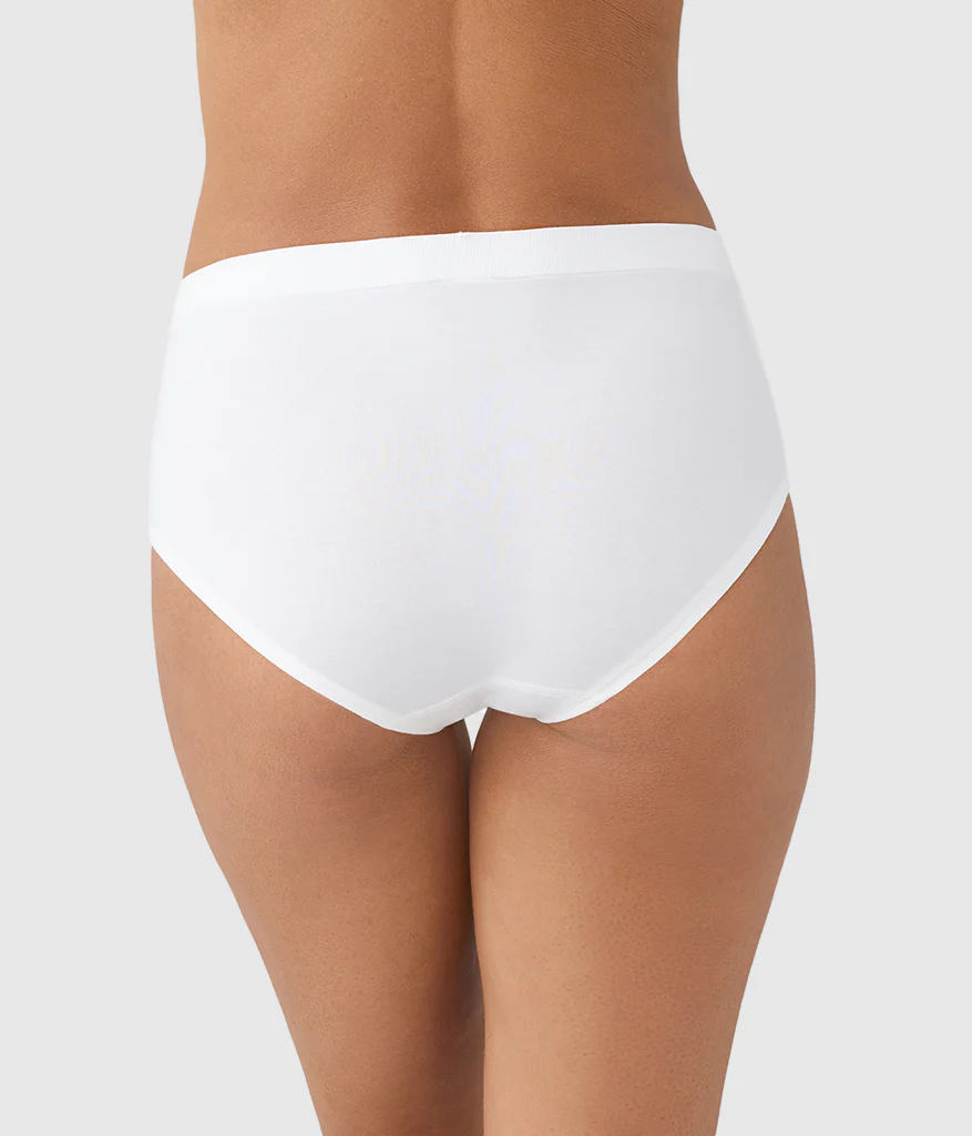 B-Smooth® Natural Brief: White - Image 2