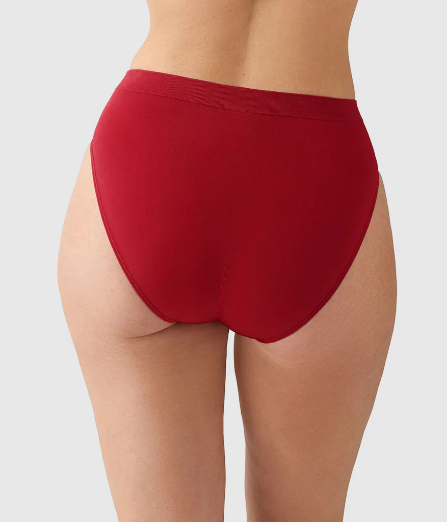 B-Smooth® Seamless Hi-Cut: Regina Red - Image 3