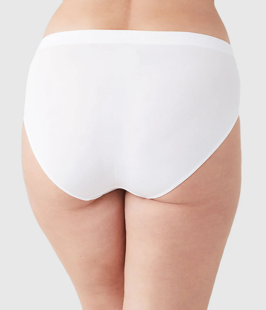 B-Smooth® Seamless Hi-Cut: White - Image 3