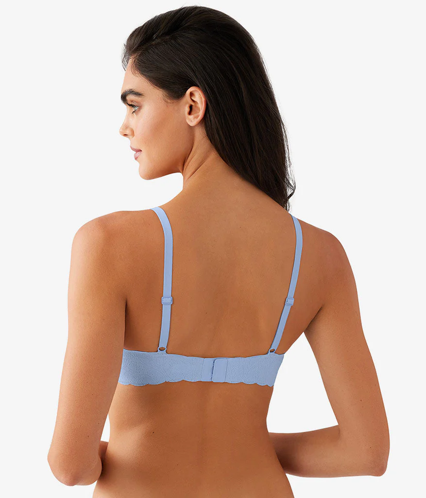 b.wow'd Lace Wire Free Bra: Frozen Fjord - Image 3