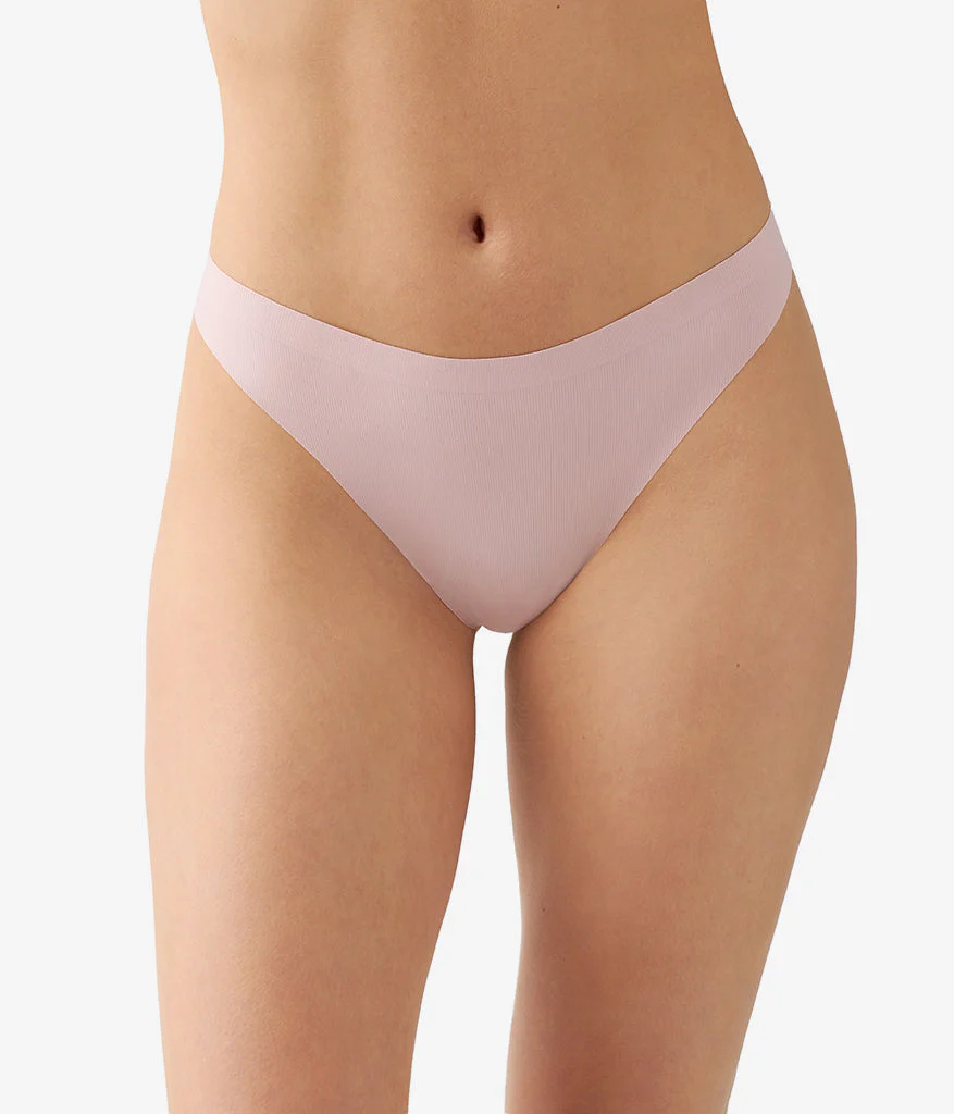b.wow'd Modern Thong: Blush Pink - Image 3