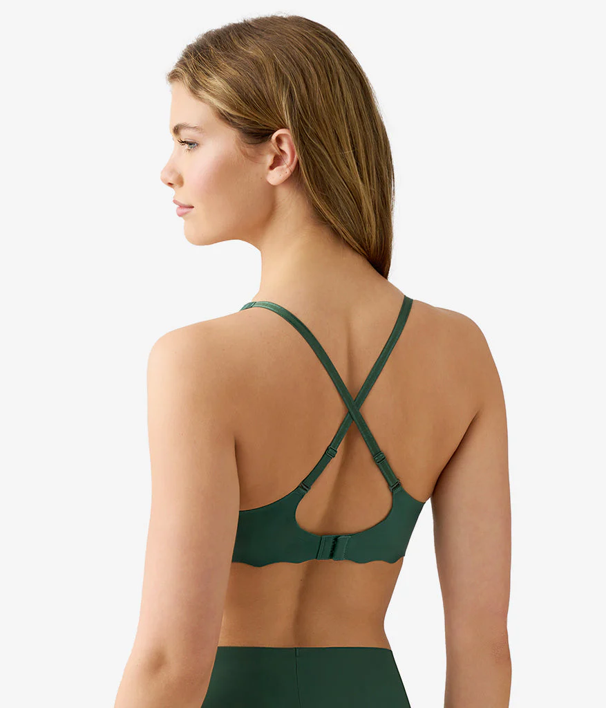 b.wow'd Wire Free Bra: Cilantro - Image 4