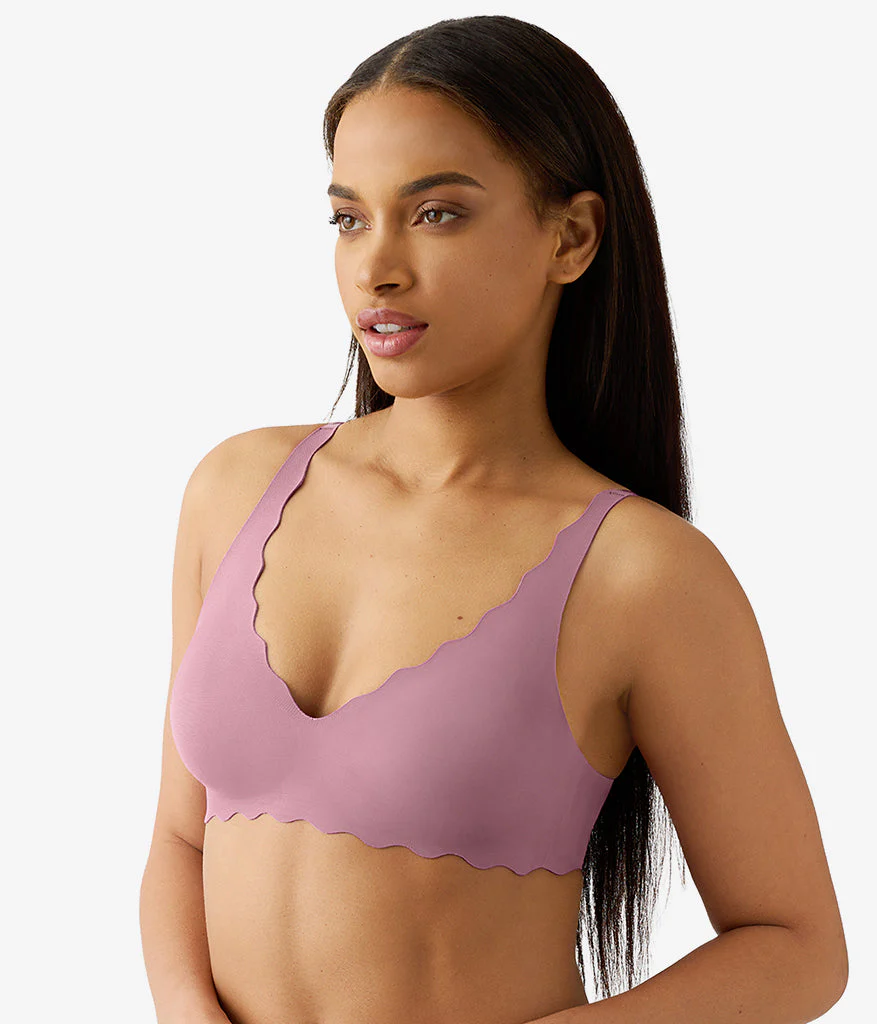 b.wow'd Wire Free Bra: Grape Shake - Image 2