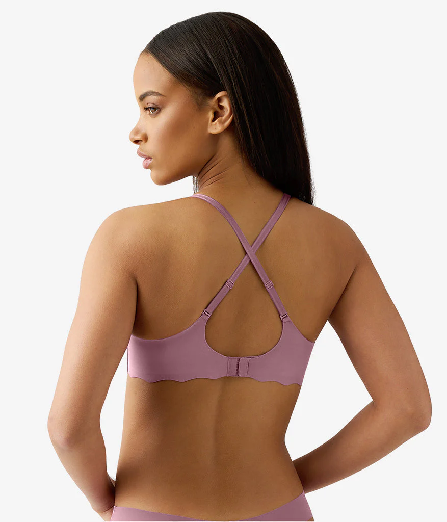 b.wow'd Wire Free Bra: Grape Shake - Image 4