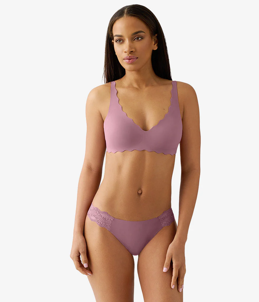 b.wow'd Wire Free Bra: Grape Shake - Image 5