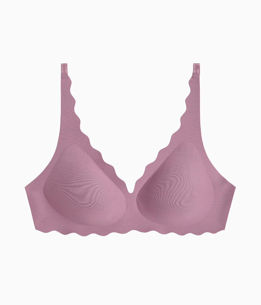b.wow'd Wire Free Bra: Grape Shake - Image 6