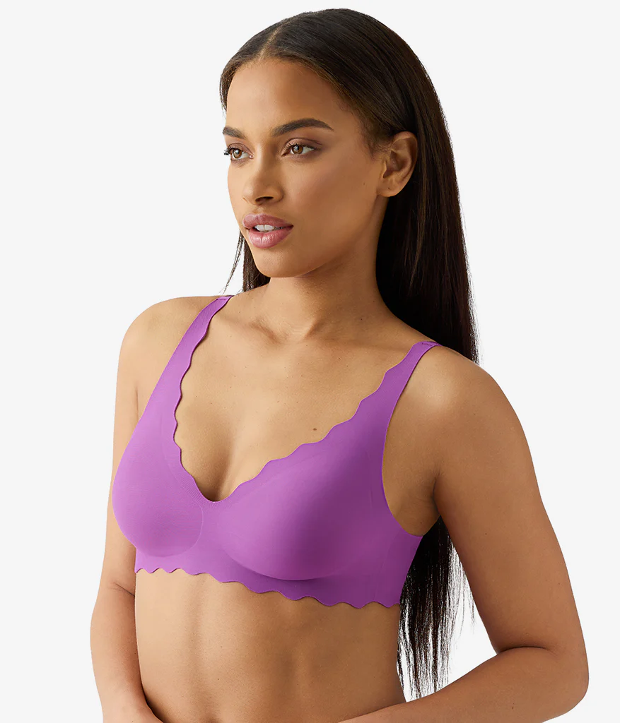 b.wow'd Wire Free Bra: Sparkling Grape - Image 2