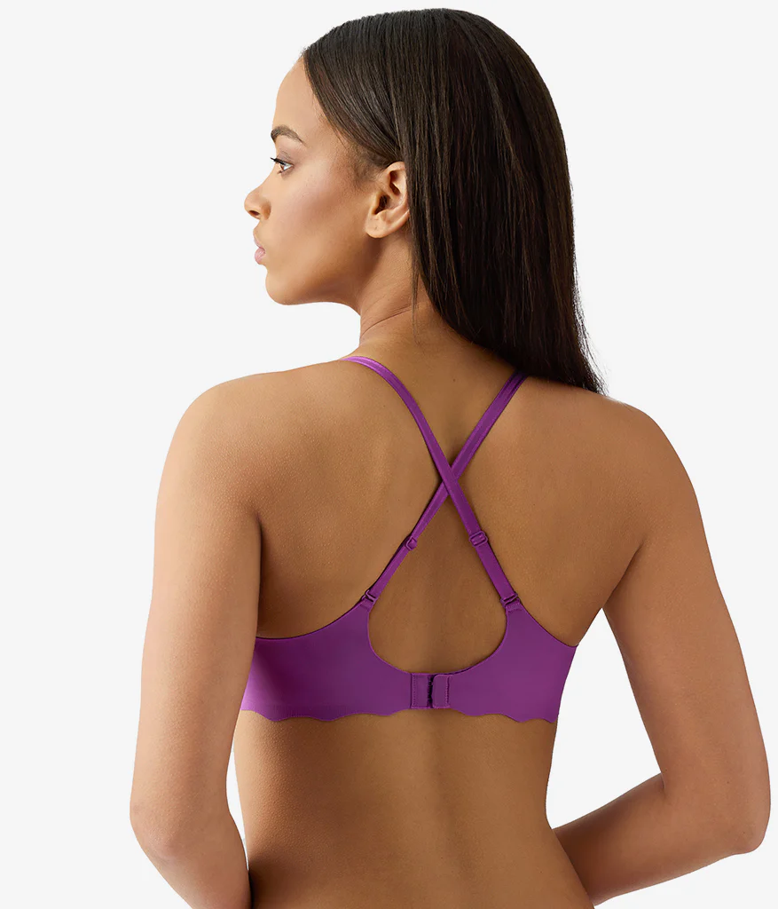 b.wow'd Wire Free Bra: Sparkling Grape - Image 4