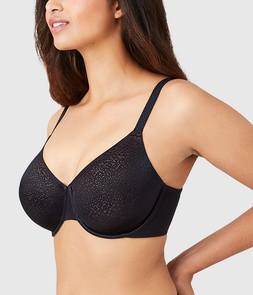 Back Appeal® Underwire Bra: Black - Image 2