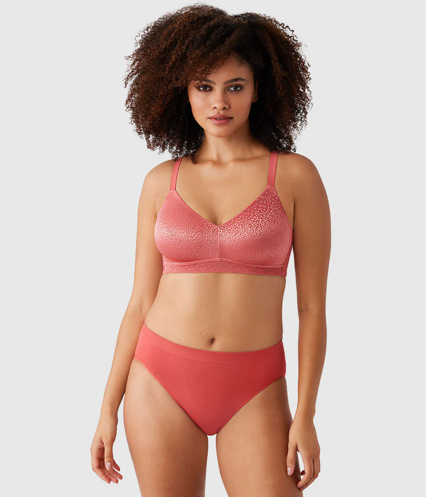 Back Appeal® Wire Free Bra: Mineral Red - Image 4