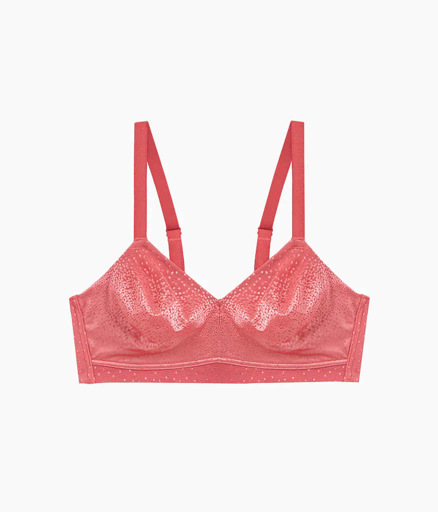 Back Appeal® Wire Free Bra: Mineral Red - Image 6