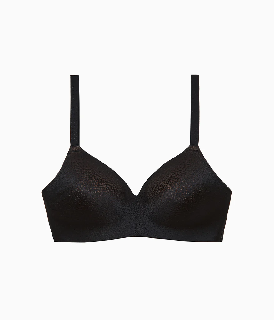 Back Appeal® Wire Free T-Shirt Bra: Black - Image 5