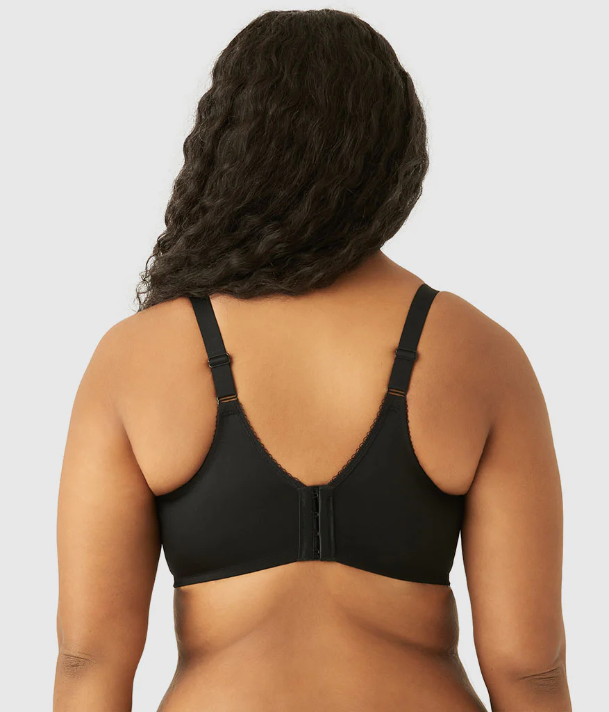 Basic Beauty Spacer Underwire T-Shirt Bra: Black - Image 6