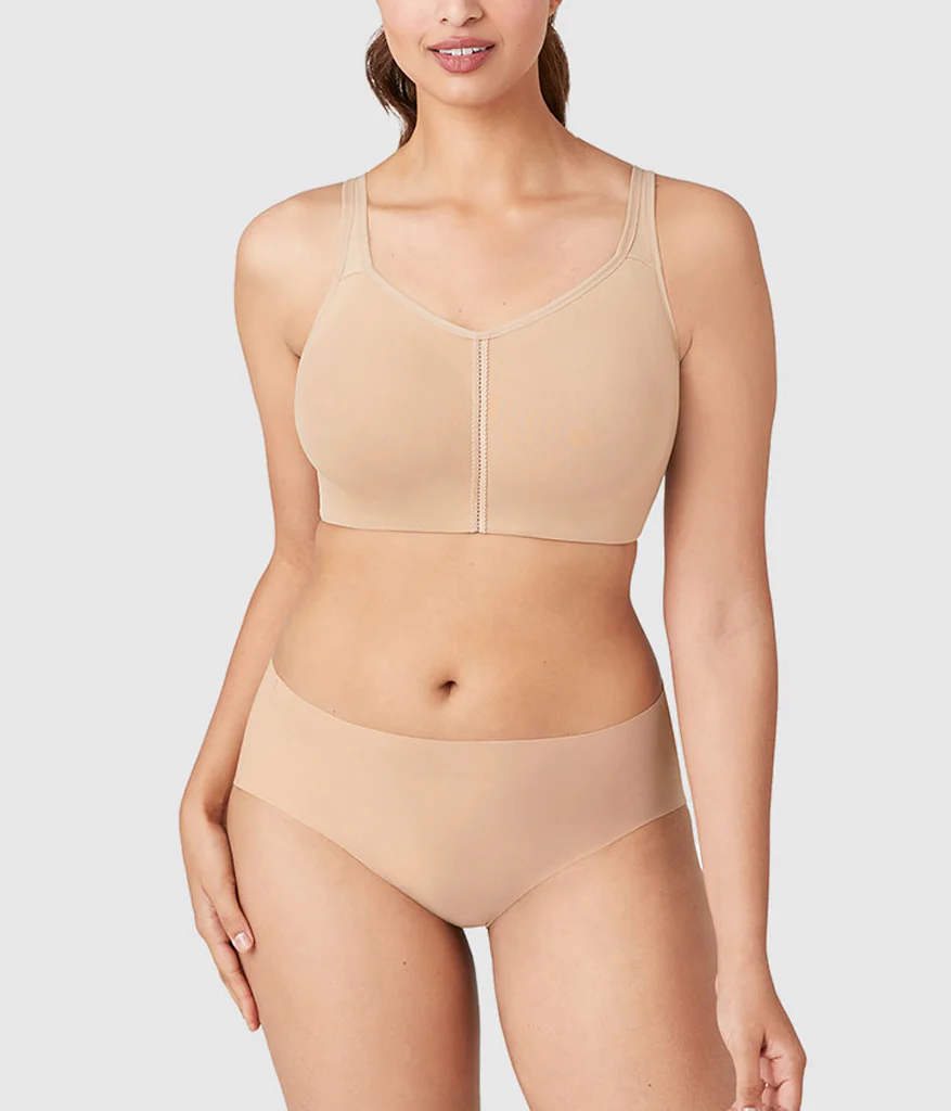 Casual Beauty Wire Free Bra: Toast - Image 4