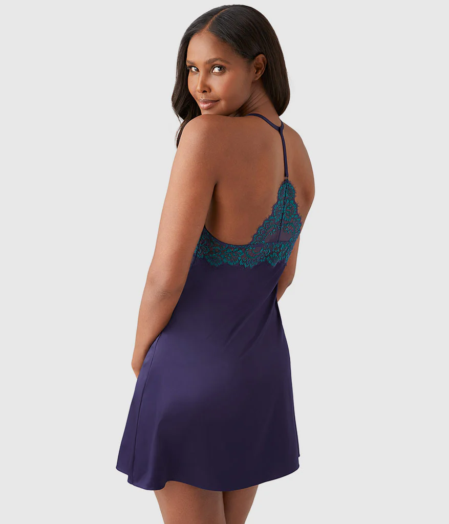 Center Stage Chemise: Eclipse/Everglade - Image 3