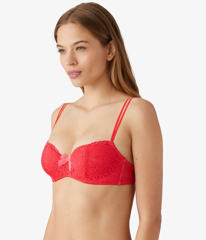 Ciao Bella Balconette Bra: Hibiscus - Image 2