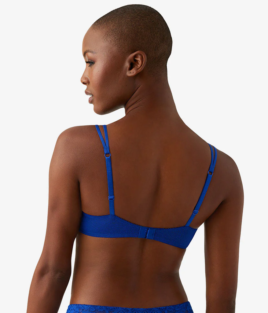 Ciao Bella Balconette Bra: Surf Blue - Image 3
