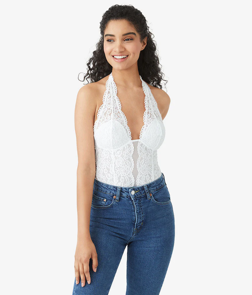 Ciao Bella Bodysuit: White - Image 4