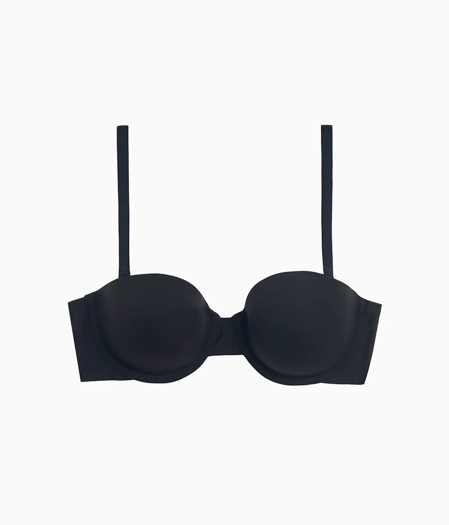 Comfort First Strapless Bra: Black - Image 4