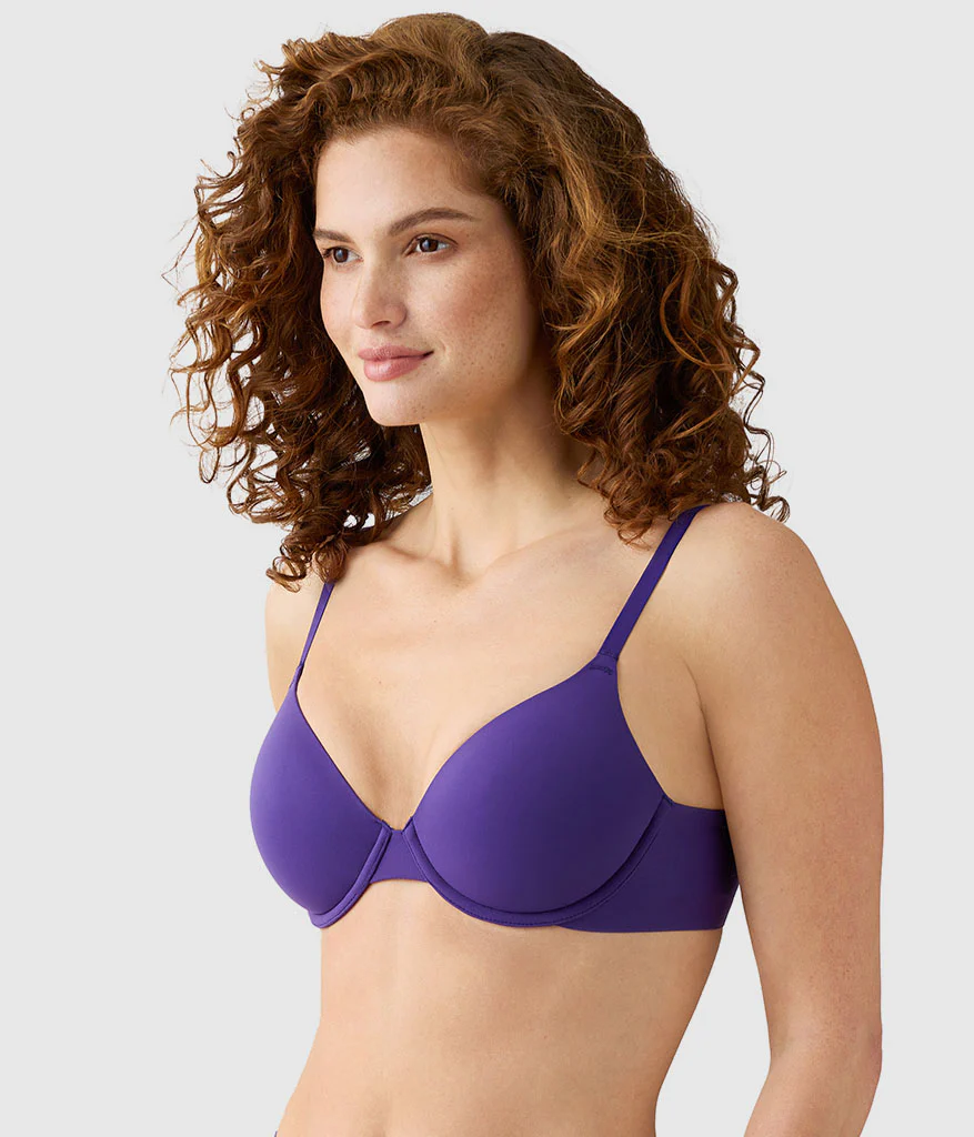 Comfort First T-Shirt Bra: Purple Indigo - Image 3