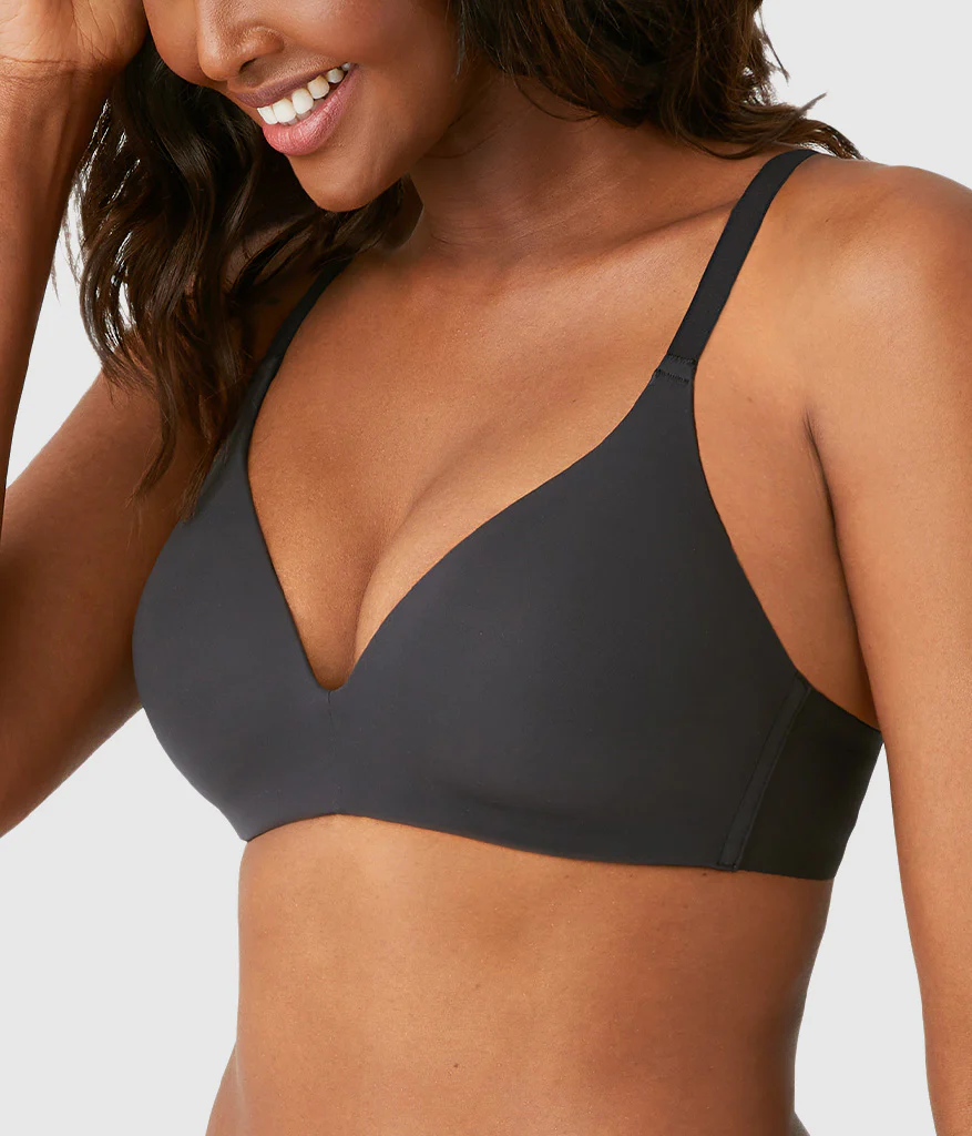 Comfort First Wire Free T-Shirt Bra: Black - Image 3