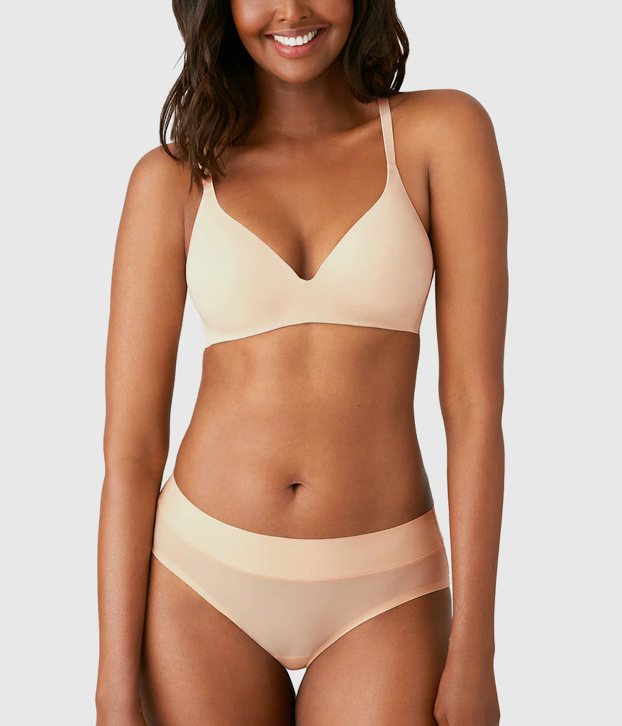 Comfort First Wire Free T-Shirt Bra: Sand - Image 4