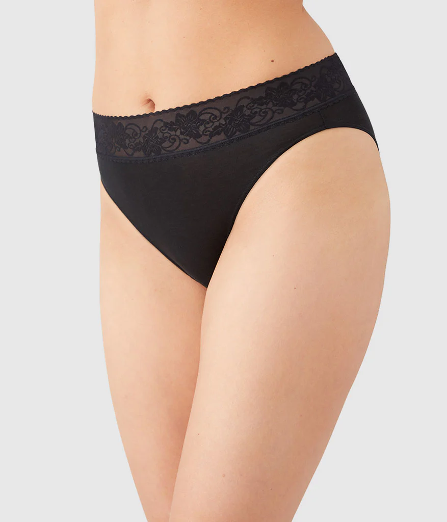 Comfort Touch Hi-Cut: Black - Image 3