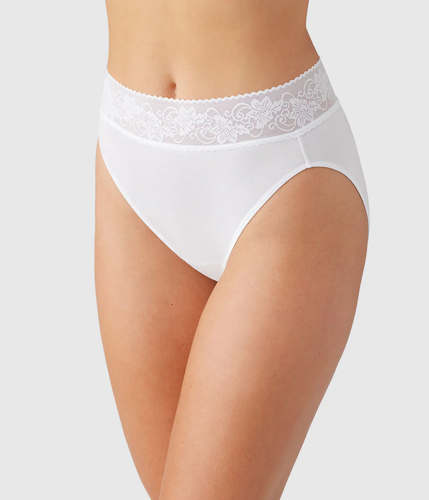 Comfort Touch Hi-Cut: White - Image 3