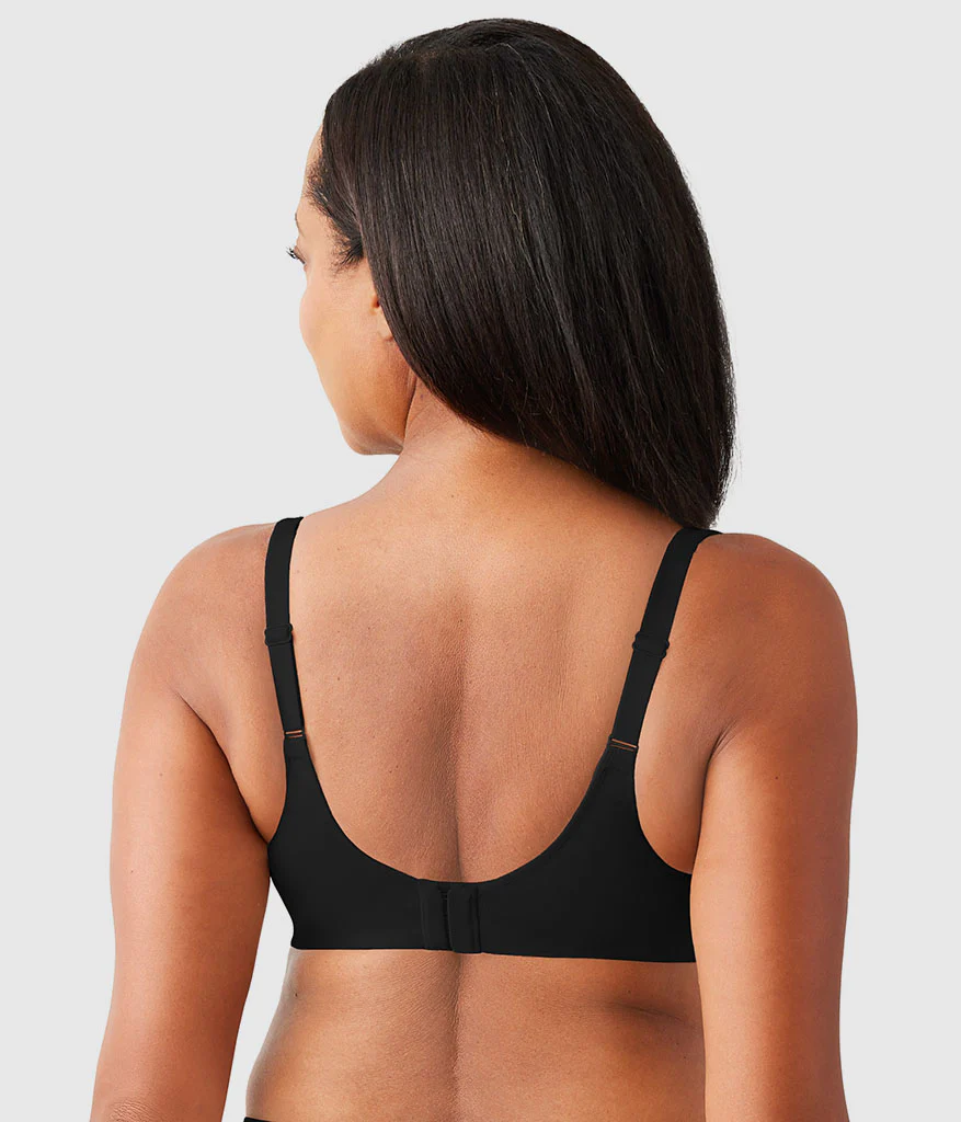 Comfortable Cool Underwire Bra: Black - Image 2