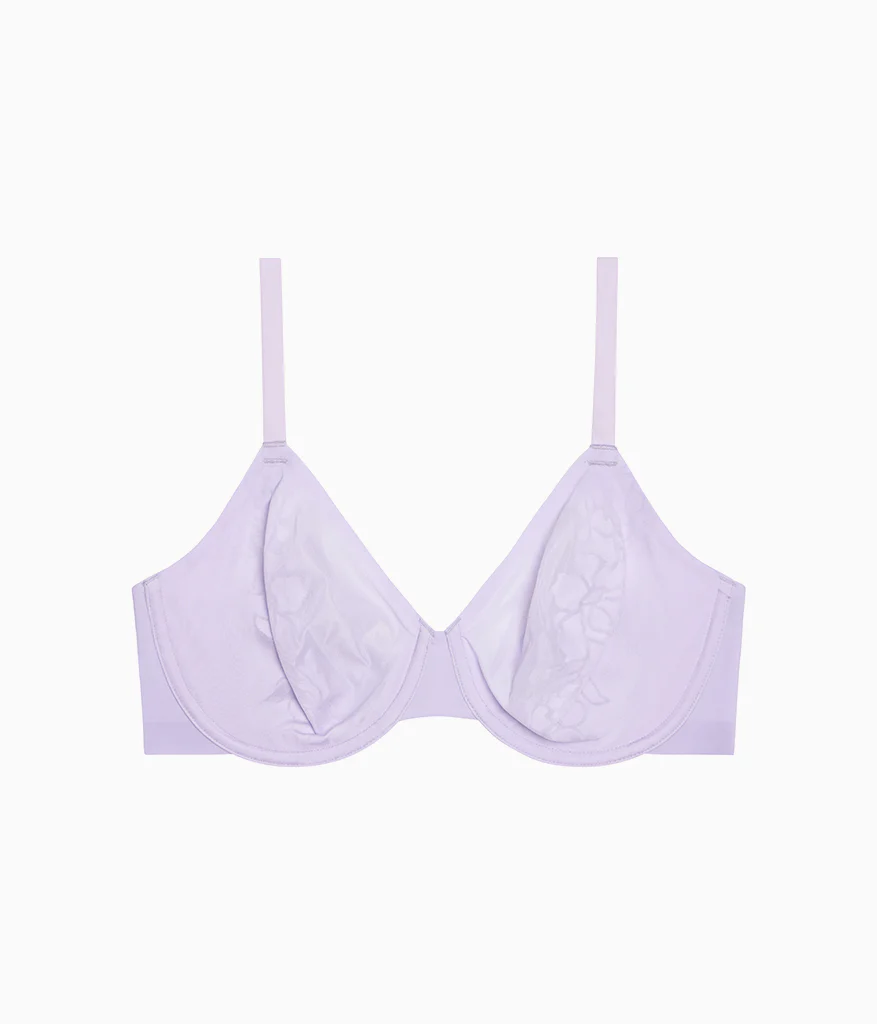 Confidence Boost™ Underwire Bra: Pastel Lilac - Image 6