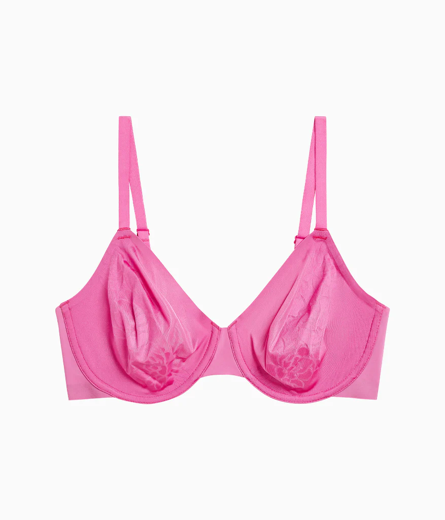Confidence Boost™ Underwire Bra: Wild Azalea - Image 5