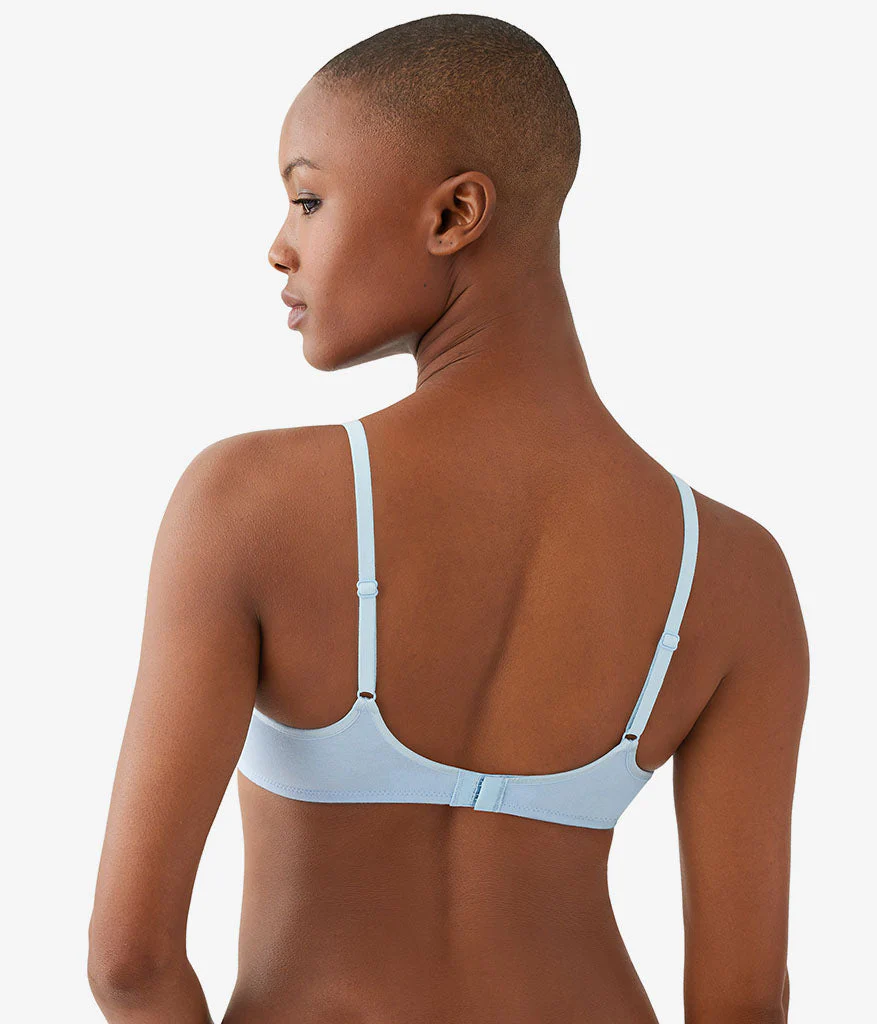 Cotton To A Tee Underwire Bra: Dream Blue - Image 3