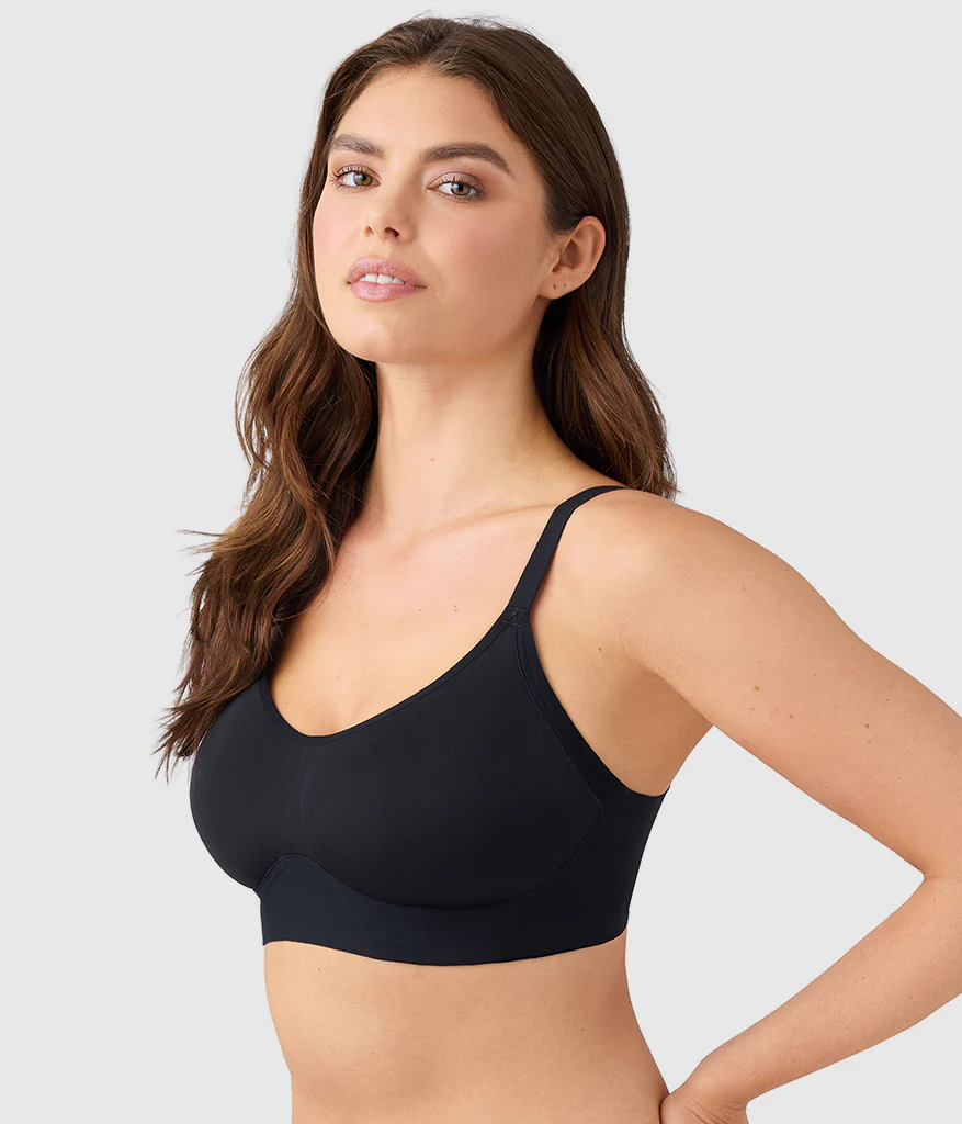 Easy Like Sunday™ Wire Free T-Shirt Bra: Black - Image 2