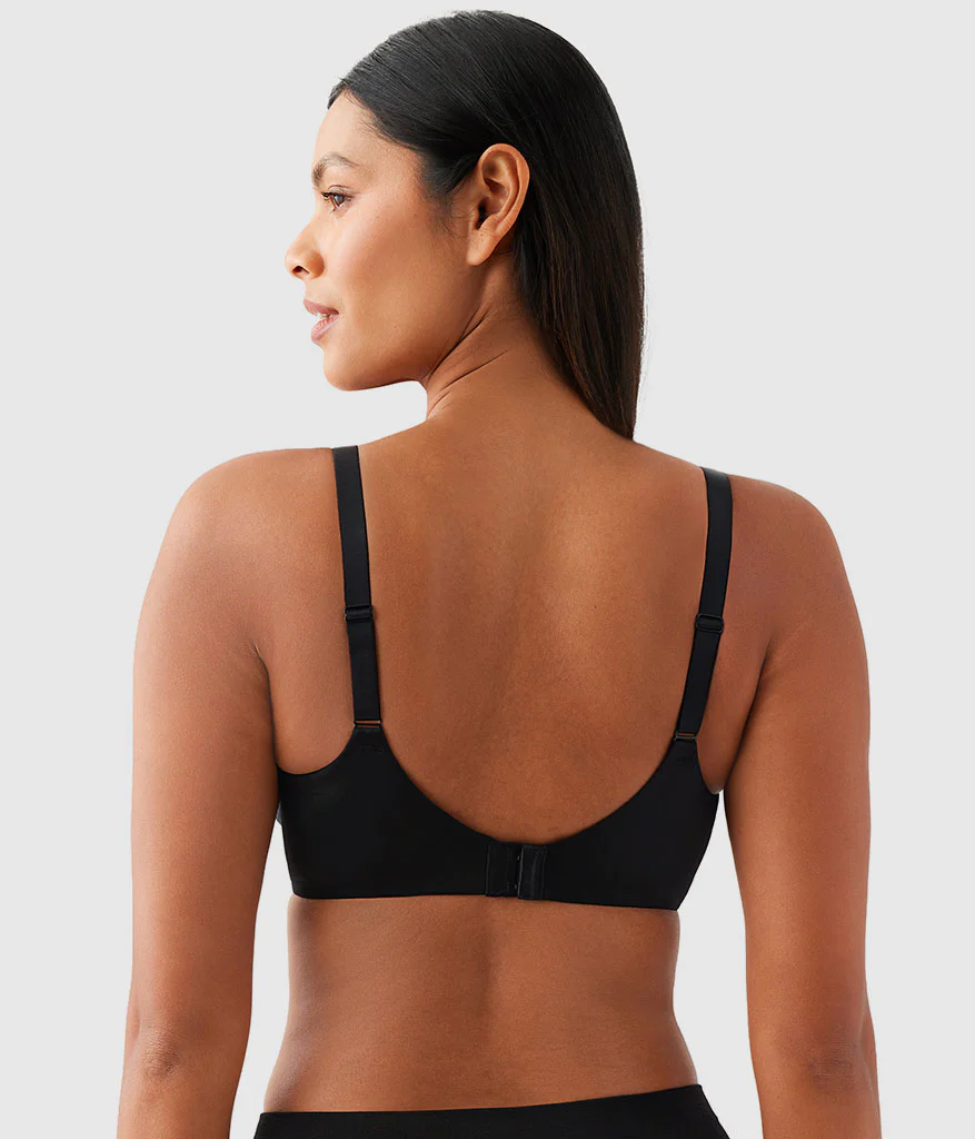 Elevated Allure Underwire Bra: Black - Image 2
