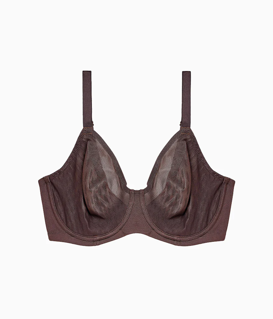 Elevated Allure Underwire Bra: Hot Fudge - Image 4
