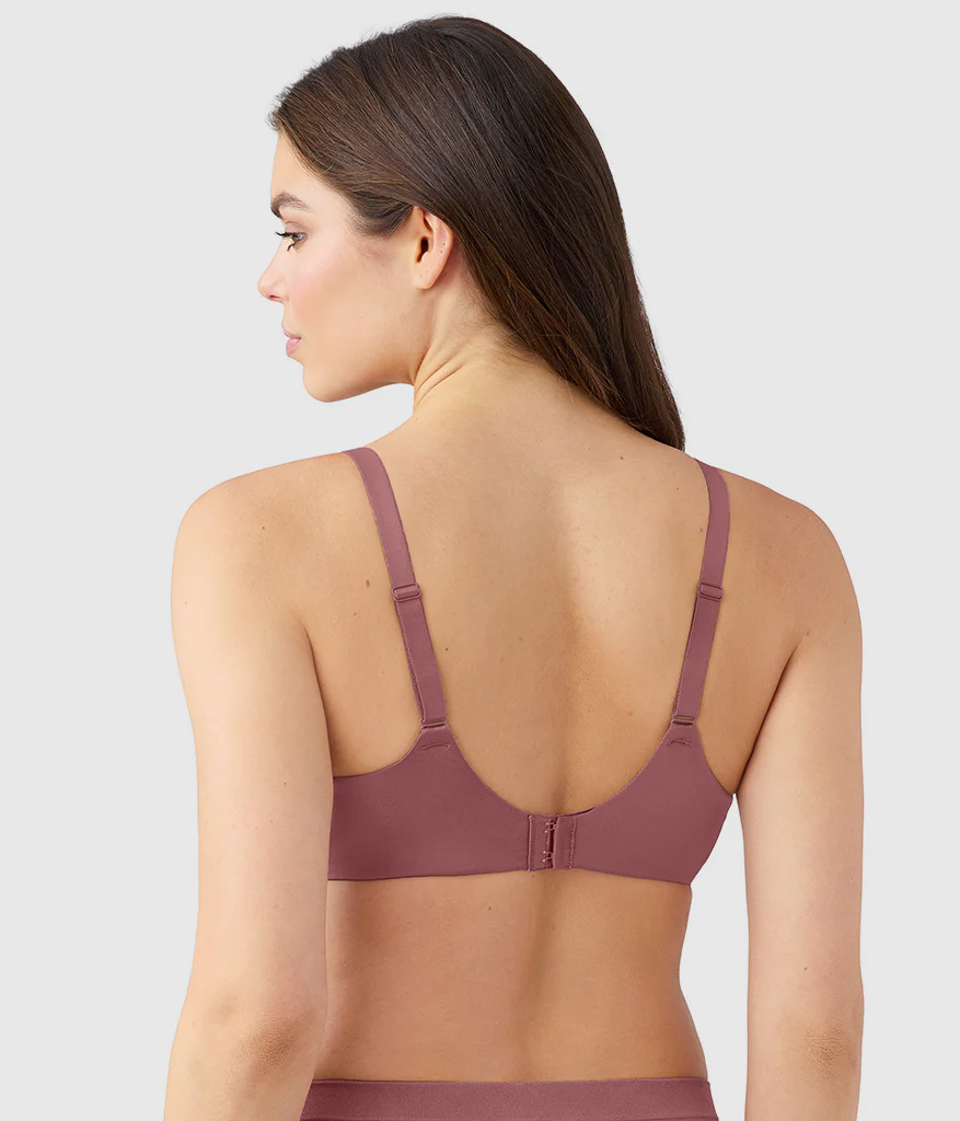 Elevated Allure Underwire Bra: Rose Brown - Image 3