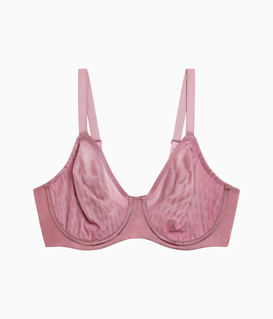 Elevated Allure Underwire Bra: Rose Brown - Image 5