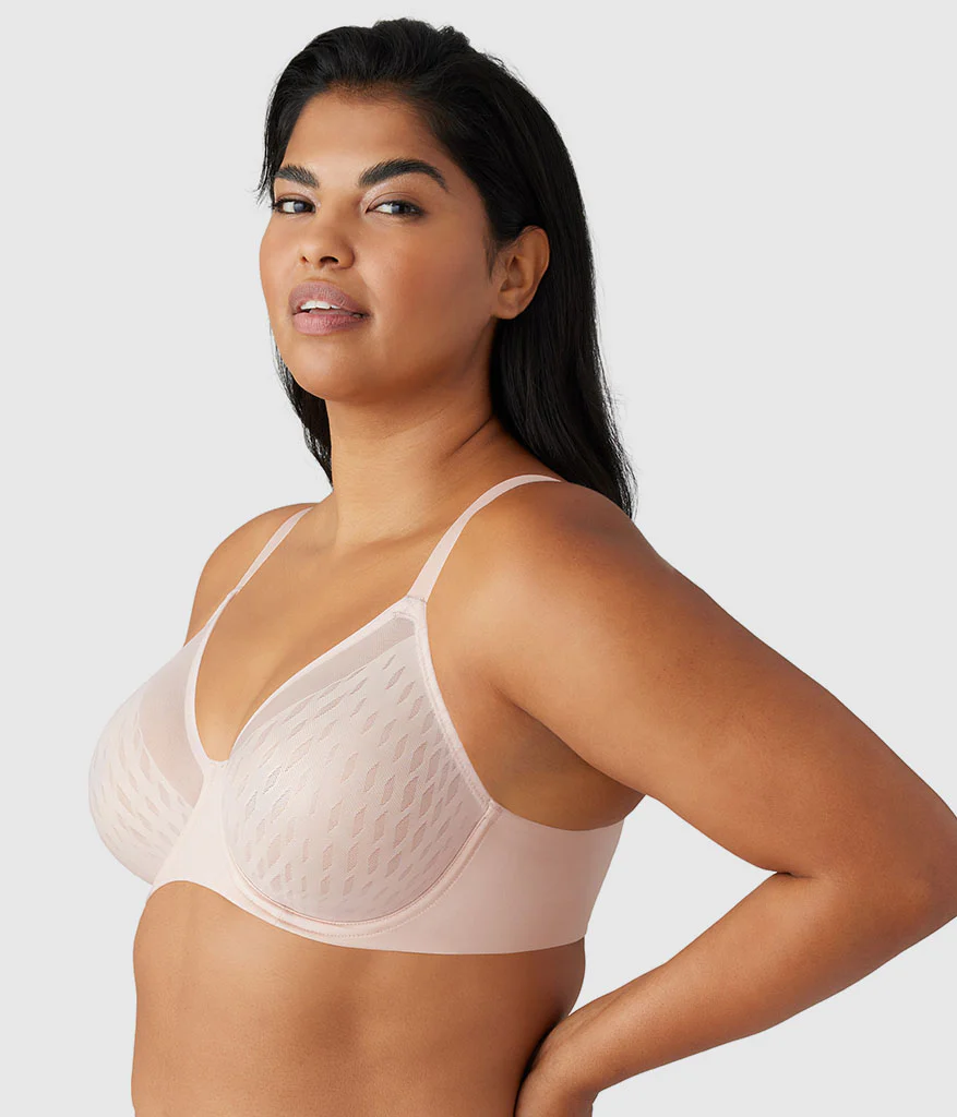 Elevated Allure Underwire Bra: Rose Dust - Image 3