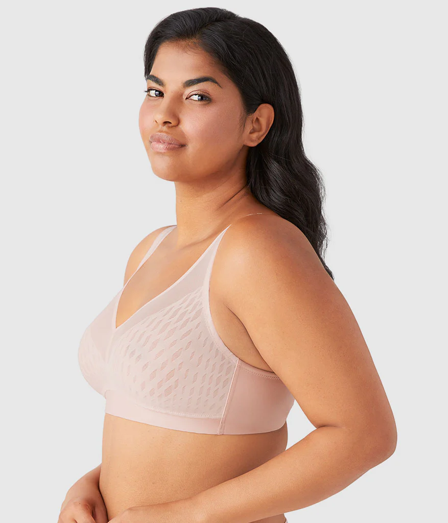 Elevated Allure Wire Free Bra: Rose Dust - Image 3