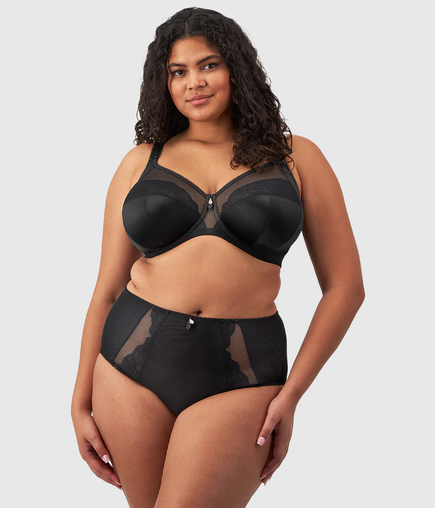 Cate Allure Underwire Bra: Black - Image 3