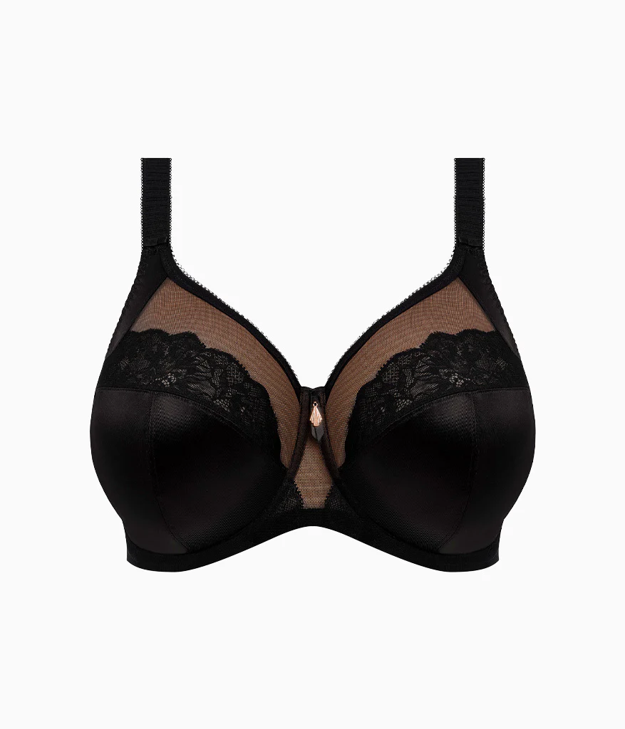 Cate Allure Underwire Bra: Black - Image 4