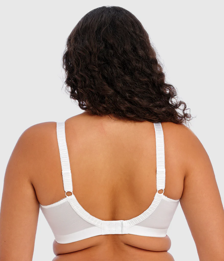 Cate Wire Free Bra: White - Image 2
