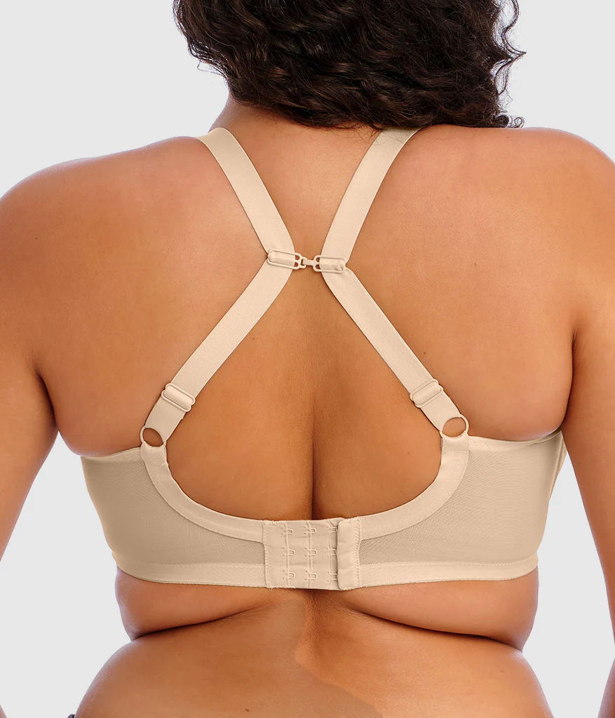 Energise Full Figure Underwire Sport Bra: Nude - Image 3