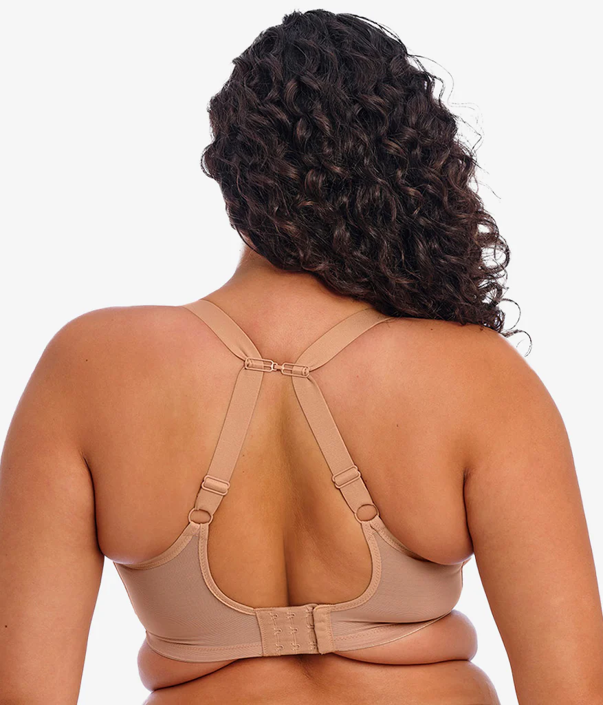 Matilda Underwire Plunge Bra: Cafe Au Lait - Image 3